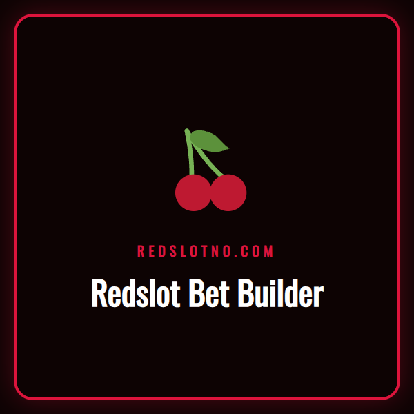 En norsk spiller som bruker Redslot Bet Builder på sin mobiltelefon.