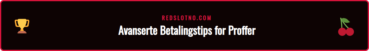 En grafisk fremstilling av smarte tips for Redslot innskudd.