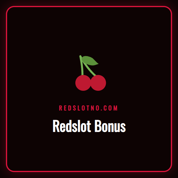 En glad norsk spiller som feirer en gevinst med sin Redslot Bonus.