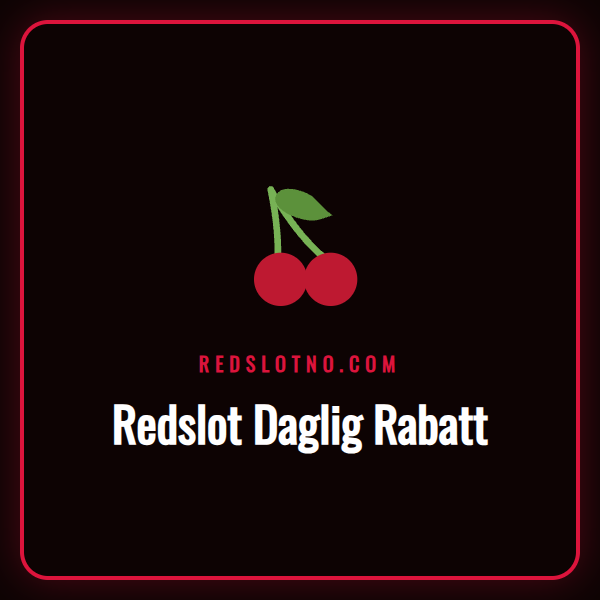 En illustrasjon som viser Redslot Daglig Rabatt-logoen med mynter.