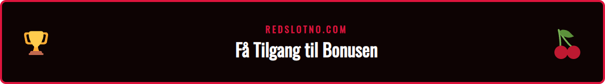 Steg-for-steg grafikk for å aktivere en Redslot gratis bonus.