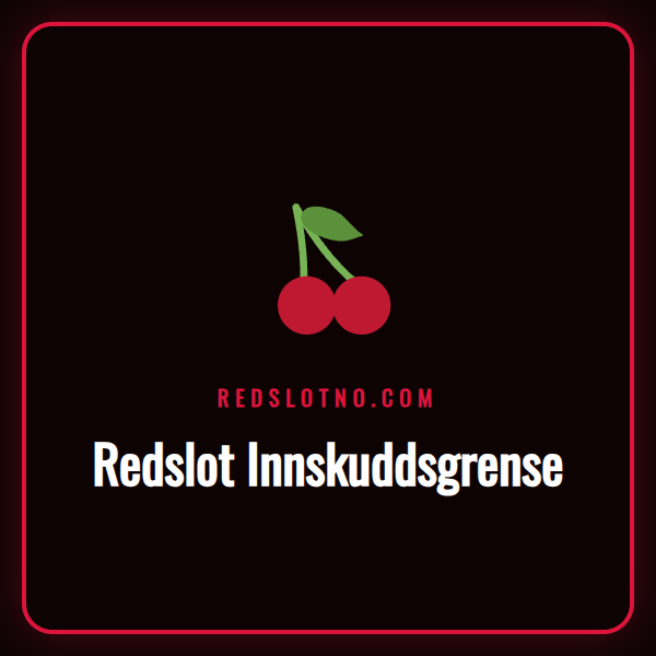 En person som justerer sin Redslot Innskuddsgrense på en laptop.