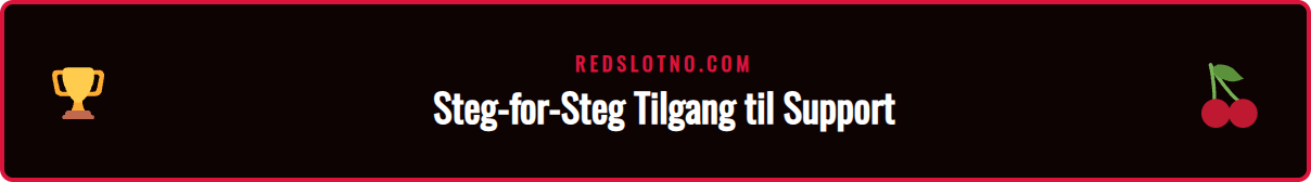 En person som klikker på live chat-ikonet på Redslot sin nettside.