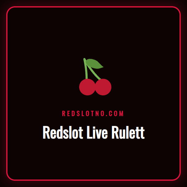 En profesjonell croupier smiler ved et elegant Redslot Live Rulett-bord.