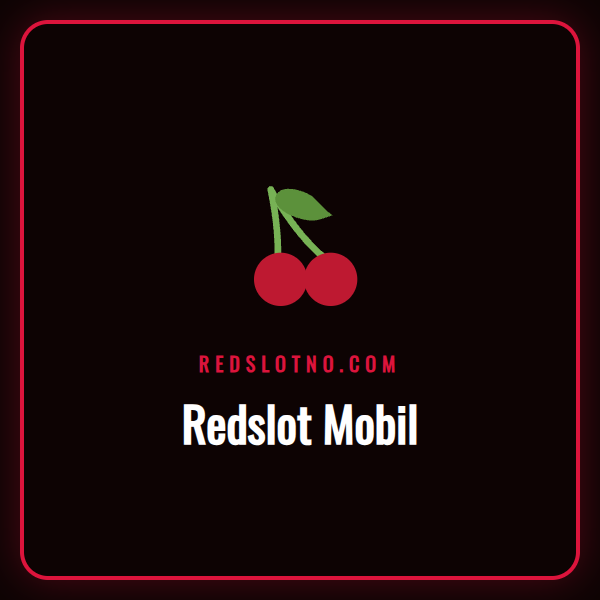 En person som holder en smarttelefon og spiller på Redslot Mobil med et smil.