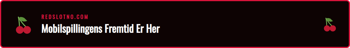 Skjermbilde av Redslot Mobil Casino-grensesnittet på en telefon.