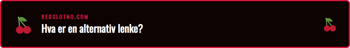 Illustrasjon som forklarer hvordan en Redslot alternativ lenke fungerer.