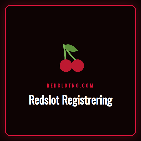 En person som fullfører Redslot registrering på en bærbar datamaskin.