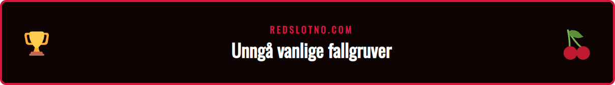 Illustrasjon av vanlige feil under Redslot konto opprettelse.