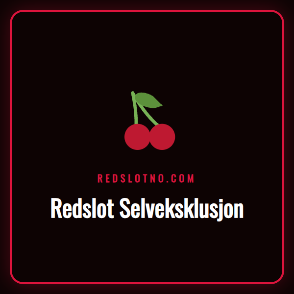 En person som aktiverer Redslot Selveksklusjon på en laptop.