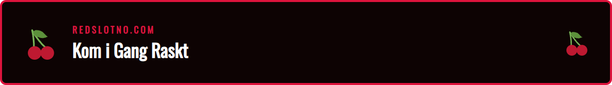 Guide for å sette opp Redslot betalinger med Trustly og BankID.