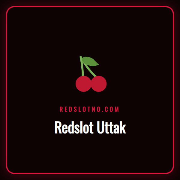 En person som holder et bankkort foran en laptop med Redslot Uttak siden.