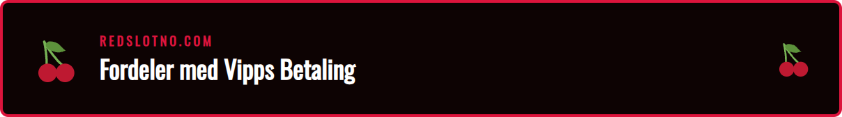 Illustrasjon av fordelene ved å bruke Vipps hos <a href="https://redslotno.com/redslot-casino/">Redslot Casino</a>.’/></p>
<h2>Viktige Funksjoner og Fordeler</h2>
<p>Når man vurderer å ta i bruk en ny betalingsmetode, er det avgjørende å se på de konkrete fordelene den tilbyr. For norske spillere hos Redslot er listen over positive egenskaper lang og overbevisende. Det handler om mer enn bare bekvemmelighet; det berører aspekter som sikkerhet, hastighet og tilgjengelighet. Mange erfarne spillere peker på at valget av betalingsmetode kan ha like stor innvirkning på den totale spillopplevelsen som selve spillutvalget. En sømløs transaksjonsprosess betyr mindre tid i kassen og mer tid på dine favoritt spilleautomater eller bordspill. Å bruke en løsning som <strong>Vipps Redslot</strong> er derfor et strategisk valg for den moderne spilleren som verdsetter effektivitet og trygghet. Nedenfor er en liste over de mest fremtredende funksjonene og fordelene som denne betalingsløsningen bringer til bordet. Hvert punkt representerer en betydelig forbedring sammenlignet med mer tradisjonelle betalingsformer som bankoverføring eller til og med standard kortbetalinger.</p>
<ul>
<li><strong>Umiddelbare Innskudd:</strong> Pengene overføres til din Redslot-konto på sekunder. Du slipper ventetiden som ofte er forbundet med bankoverføringer, slik at du kan begynne å spille med en gang. ⚡</li>
<li><strong>Ekstremt Høy Sikkerhet:</strong> Ved å bruke Vipps unngår du å dele kortinformasjon direkte med casinoet. Alle transaksjoner verifiseres med BankID eller fingeravtrykk/ansiktsgjenkjenning i Vipps-appen, noe som gir et ekstra lag med sikkerhet.</li>
<li><strong>Norsk og Velkjent:</strong> Som en helnorsk tjeneste er Vipps noe de aller fleste nordmenn kjenner til og stoler på. Denne gjenkjenneligheten reduserer terskelen for å prøve ut metoden og gir en iboende følelse av trygghet.</li>
<li><strong>Optimalisert for Mobil:</strong> Hele prosessen er designet for mobilbruk. Enten du spiller på mobil eller PC, skjer selve godkjenningen på telefonen din, noe som gjør <strong><a href="https://redslotno.com/redslot-mobil/">Redslot Mobil</a>betaling</strong> til en utrolig smidig opplevelse.</li>
<li><strong>Ingen Skjulte Gebyrer:</strong> I de fleste tilfeller er innskudd via denne metoden gratis. Redslot dekker vanligvis transaksjonskostnadene, slik at hele beløpet du setter inn, blir tilgjengelig for spilling.</li>
<li><strong>Bedre Kontroll over Forbruket:</strong> Siden transaksjonene loggføres umiddelbart i Vipps-appen, får du en klar og lett tilgjengelig oversikt over dine innskudd. Dette kan være et nyttig verktøy for ansvarlig spilling.</li>
<li><strong>Fremtidsrettet Teknologi:</strong> Ved å velge en moderne løsning som dette, posisjonerer du deg for fremtidens betalingstrender. Det forventes at løsninger som <strong>Redslot Vipps 2026</strong> vil bli enda mer integrerte og sømløse.</li>
</ul>
<h2>Hvordan Bruke Redslot med Vipps: En Steg-for-Steg Guide</h2>
<p>Å komme i gang med å bruke Vipps for innskudd hos Redslot er en bemerkelsesverdig enkel prosess, designet for å være intuitiv selv for de som ikke er spesielt teknisk anlagte. Hele flyten er bygget rundt prinsippet om minimal innsats for maksimal effekt. Før du starter, er det to ting du må ha på plass: en aktiv Redslot-spillekonto og Vipps-appen installert og konfigurert på din smarttelefon. Når dette er i orden, er du bare noen få enkle steg unna å ha penger på kontoen din, klar til å utforske spillbiblioteket. Mange norske spillere foretrekker denne metoden nettopp på grunn av denne enkelheten. La oss bryte ned prosessen i detaljerte steg, slik at du kan se nøyaktig hvor sømløst og raskt det hele foregår. Følg disse instruksjonene nøye, så er du garantert en problemfri opplevelse. 👍</p>
<h3>Steg 1: Logg Inn og Naviger til Innskuddssiden</h3>
<p>Det aller første du må gjøre er å logge inn på din Redslot-konto med ditt brukernavn og passord. Når du er inne på hovedsiden, ser du vanligvis en tydelig knapp merket &laquo;Innskudd&raquo;, &laquo;Innbetaling&raquo; eller et kasse-ikon (💰). Klikk på denne for å starte prosessen. Dette tar deg til betalingssiden, hvor du vil se en oversikt over alle tilgjengelige betalingsmetoder. Det er her du skal se etter alternativet som lar deg bruke Vipps. Noen ganger kan det være presentert under et mer generelt navn som &laquo;Mobilbetaling&raquo; eller via en spesifikk tredjepartsleverandør som fasiliterer betalingen. Se etter Vipps-logoen for å være sikker.</p>
<h3>Steg 2: Velg Betalingsmetode og Beløp</h3>
<p>Fra listen over betalingsalternativer, velger du den som er knyttet til Vipps. Når du har valgt riktig metode, vil du bli bedt om å taste inn ønsket innskuddsbeløp. Det er viktig å sjekke minimums- og maksimumsgrensene for innskudd, som vanligvis er tydelig angitt. Skriv inn beløpet du ønsker å sette inn, for eksempel 500 NOK. Dobbelsjekk at beløpet er korrekt før du fortsetter. Dette er også tidspunktet for å aktivere en eventuell innskuddsbonus hvis du har en bonuskode eller hvis det er et tilbud du ønsker å benytte deg av. Mange kampanjer er fullt kompatible med <strong>Vipps Innskudd Redslot</strong>.</p>
<h3>Steg 3: Angi Mobilnummer og Start Transaksjonen</h3>
<p>Etter å ha valgt beløp, må du oppgi mobilnummeret som er koblet til din Vipps-konto. Skriv inn nummeret i det angitte feltet og klikk på &laquo;Fortsett&raquo; eller &laquo;Gjør innskudd&raquo;. Dette vil sende en betalingsforespørsel fra Redslot (eller deres betalingspartner) direkte til din Vipps-app. Du vil nå se en melding på casinosiden som ber deg om å åpne Vipps-appen på telefonen din for å fullføre betalingen. Siden forblir aktiv mens du venter på at du skal godkjenne transaksjonen på mobilen din. Det er en smart og sikker måte å koble de to plattformene sammen.</p>
<h3>Steg 4: Godkjenn Betalingen i Vipps-appen</h3>
<p>Nå er det på tide å ta frem smarttelefonen din. Du vil motta en push-varsling fra Vipps som informerer deg om en ventende betalingsforespørsel. Åpne Vipps-appen. Inne i appen vil du se en tydelig oversikt over transaksjonen: beløpet og navnet på mottakeren (dette vil ofte være navnet på tredjepartsleverandøren). Verifiser at detaljene stemmer overens med innskuddet du startet hos Redslot. For å godkjenne betalingen, trykker du på &laquo;Betal&raquo; og bekrefter deretter med din valgte metode – enten det er PIN-kode, fingeravtrykk eller ansiktsgjenkjenning. Denne to-faktor-autentiseringen er kjernen i sikkerheten til <strong>Vipps Casino Redslot</strong>.</p>
<h3>Steg 5: Bekreftelse og Spill!</h3>
<p>Så snart du har godkjent betalingen i Vipps-appen, vil transaksjonen bli behandlet umiddelbart. I løpet av få sekunder vil du se en bekreftelse på betalingen i appen. Samtidig vil nettsiden til Redslot automatisk oppdateres og vise at innskuddet ditt var vellykket. Saldoen på din spillekonto vil reflektere det nye beløpet, og pengene er klare til bruk. Du vil også motta en kvittering på e-post fra Redslot som bekrefter transaksjonen. Nå er det bare å navigere til spillobbyen og nyte dine favorittspill. Hele prosessen, fra start til slutt, tar sjelden mer enn ett minutt. 🥳</p>
<p><img src=